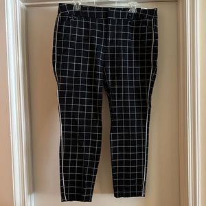 Windowpane Pants